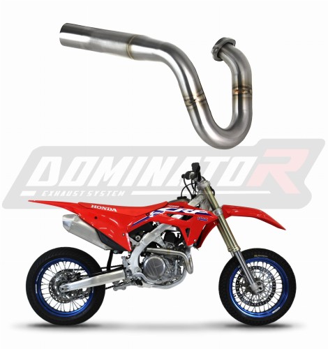 colector de escape DOMINATOR  compatible con la motocicleta Honda CRF 450 R RX 2021 Head Pipe Header Collector  7