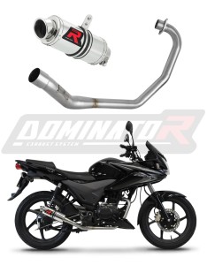 Honda CBF 125 2009 - 2014 Sistema de escape Colector Silenciador GP1 + dB killer medium