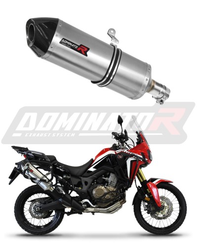 exhaust muffler DOMINATOR HP7 fits the motorcycle Honda CRF 1000L Africa Twin 2016   2019 6