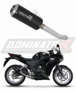 Honda CBR 250 R 2011 - 2013 Silenciador Escape GP NEGRO + dB killer medium