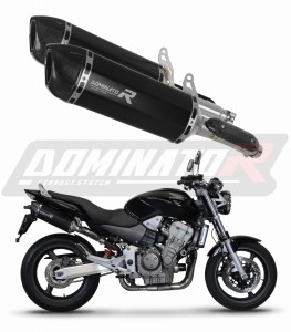 Honda CB 900F HORNET 2002 - 2007 Silenciador Escape HP1 NEGRO + dB killer medium