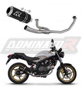 Honda VTR 250 2009 - 2015 Sistema de escape Colector Silenciador GP NEGRO + dB killer