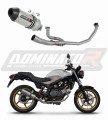 sistema de escape completo con silenciador DOMINATOR Full System HP3 compatible con la motocicleta Honda VTR 250 2009  2015 6