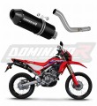 wydech tłumik DOMINATOR MX2 CZARNY pasujący do motocykla Honda CRF 300L / Rally 2021 - 2023 7