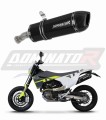 escape silenciador DOMINATOR HP1 negro compatible con la motocicleta Husqvarna 701 ENDURO 2021  2023 7