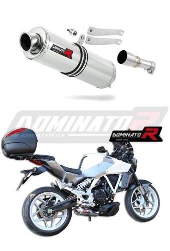 GD 250 Exiv EXHAUST Hyosung Muffler Auspuff Sportauspuff Silencer Echappement Silencieux Scarico Scarichi Escape Wydech Tłumik ROUND Dominator  x