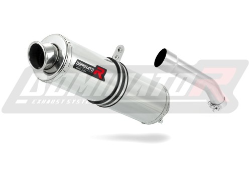 escape silenciador DOMINATOR redondo compatible con la motocicleta Kawasaki ZX10R 2004  2005 3