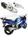 escape silenciador DOMINATOR HP1 compatible con la motocicleta Kawasaki ZZR 1200 2002  2005 5