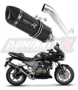 Kawasaki Z750 2004 - 2006 Silenciador Escape HP1 NEGRO + dB killer medium