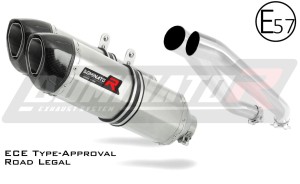 Z1000 Homologado Silenciador Escape HP1 2003 - 2006