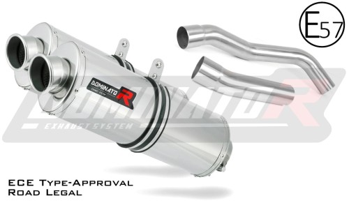 escape silenciador DOMINATOR homologado OVAL compatible con la motocicleta Z1000 2007  2009 5