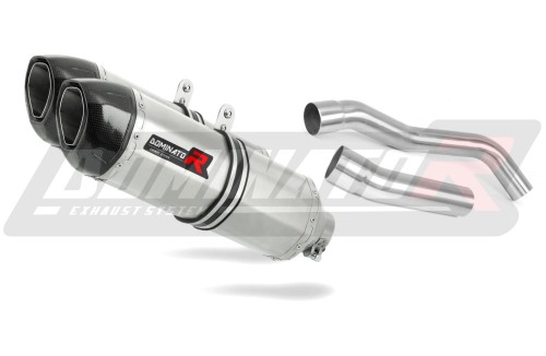 escape silenciador DOMINATOR HP1 compatible con la motocicleta Kawasaki Z1000 2007  2009 3