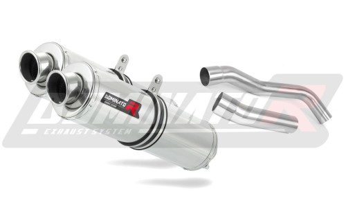 escape silenciador DOMINATOR redondo compatible con la motocicleta Kawasaki Z1000 2007  2009 3