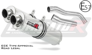 Z1000 Homologado Silenciador Escape REDONDO 2007 - 2009