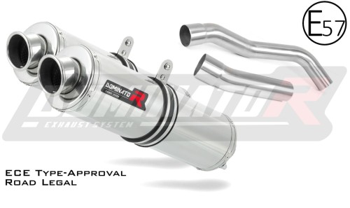 escape silenciador DOMINATOR homologado redondo compatible con la motocicleta Z1000 2007  2009 5