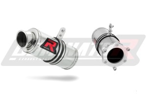 Kawasaki ZX6R 1995 - 1997 Silenciador Escape GP1 + dB killer medium