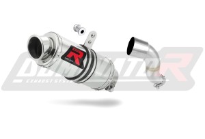 Kawasaki ZX3R ZX 300R Silenciador Escape GP1 + dB killer medium