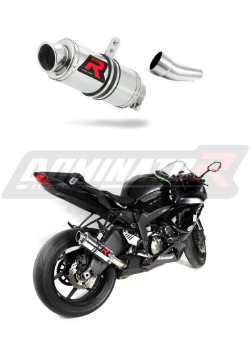 exhaust muffler DOMINATOR GP1 fits to Kawasaki ZX6R 636 2009  2024 6
