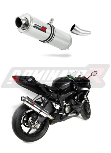 wydech tłumik DOMINATOR Okrągły pasujący do motocykla Kawasaki ZX6R 636 2009 - 2024 6