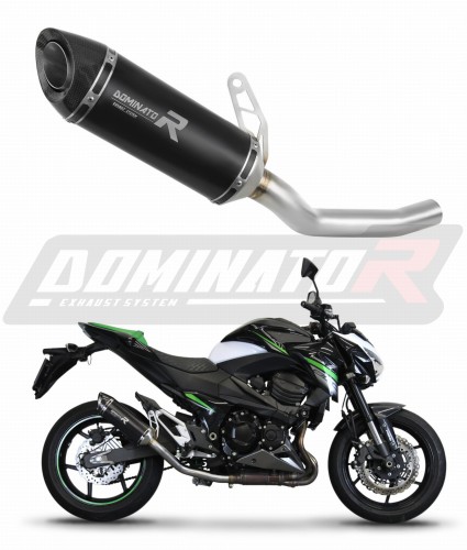 exhaust muffler DOMINATOR HP8 BLACK fits the motorcycle Kawasaki Z800 2013   2016 7