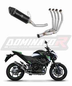 Kawasaki Z800 2013 - 2016 Sistema de escape Colector Silenciador HP8 NEGRO + dB killer medium