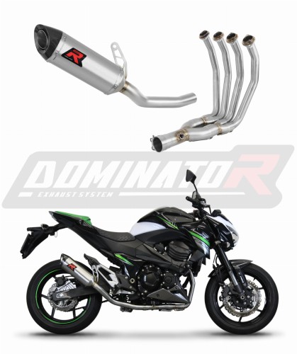 complete exhaust system with muffler DOMINATOR Full System HP8 fits the motorcycle Kawasaki Z800 2013   2016 7