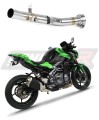 decat silenciador central DOMINATOR Mid Pipe compatible con la motocicleta Z900 2017  2019 9