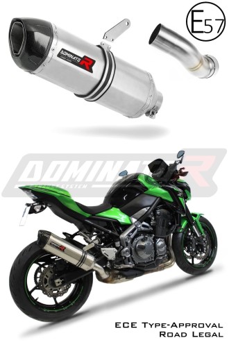 Z900 Z 900 Homologated Exhaust Kawasaki Muffler Auspuff Sportauspuff Silencer Echappement Silencieux Scarico Scarichi Escape Wydech Tłumik HP1 2017 - 2020 Dominator x
