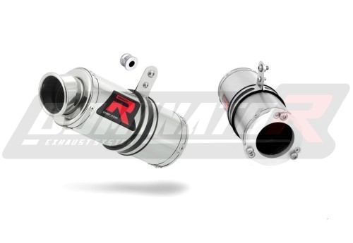 escape silenciador DOMINATOR GP1 compatible con la motocicleta Kawasaki ZRX 1200 R 2001  2007 3