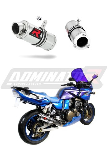 exhaust muffler DOMINATOR GP1 fits to Kawasaki ZRX 1200 S 2001  2007 5