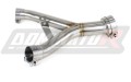 Z1000 Exhaust Cat Eliminator Catalyst Catalytic Converter Linkpipe Decat Downpipe  2014 - 2016 DOMINATOR x