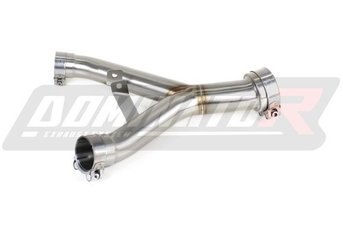 decat mid muffler DOMINATOR Mid Pipe fits the motorcycle Z1000 2017   2019 6
