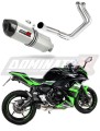 sistema de escape completo con silenciador DOMINATOR Full System HP1 compatible con la motocicleta Kawasaki NINJA 650 2017  2022 5