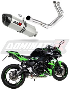 Kawasaki NINJA 650 2017 - 2022 Sistema de escape Colector Silenciador HP1 + dB killer medium