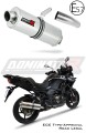 escape silenciador DOMINATOR homologado OVAL compatible con la motocicleta VERSYS 1000 2019  2024 8