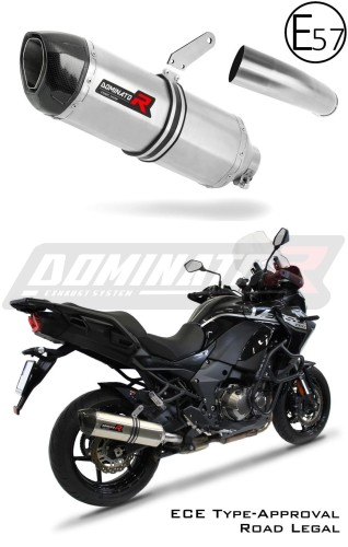 escape silenciador DOMINATOR homologado HP1 compatible con la motocicleta VERSYS 1000 2019  2024 8