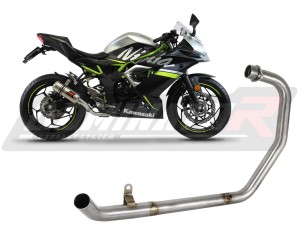 Ninja 125 / Z125 Tubo de cabecera Colector de escape 2019 - 2023