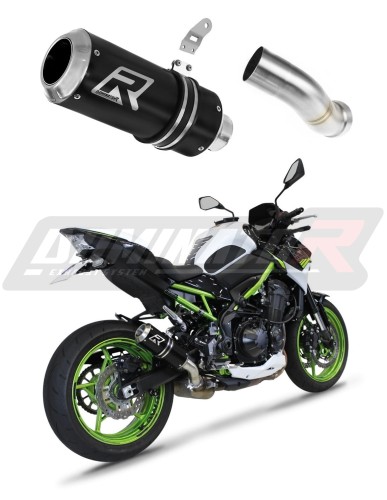 exhaust muffler DOMINATOR GP BLACK fits to Kawasaki Z 900 2020  2024 6