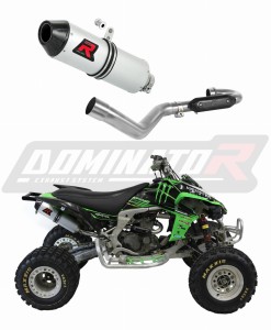 Kawasaki KFX 450 2008 - 2014 Sistema de escape Colector Silenciador MX2 + dB killer medium