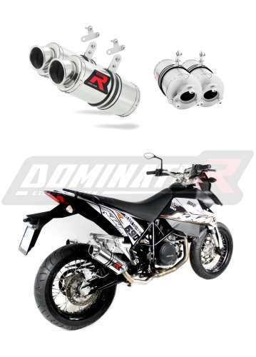 escape silenciador DOMINATOR GP1 compatible con la motocicleta KTM 690 SM SUPERMOTO  5
