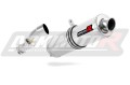 escape silenciador DOMINATOR redondo compatible con la motocicleta KTM 690 ENDURO 2008  2010 3