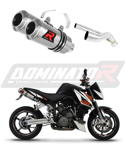 escape silenciador DOMINATOR GP compatible con la motocicleta KTM 990 SUPER Duke 2005  2013 6