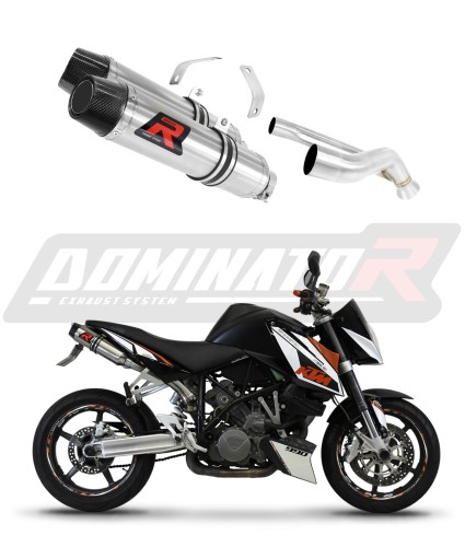 escape silenciador DOMINATOR HP3 compatible con la motocicleta KTM 990 SUPER Duke 2005  2013 8
