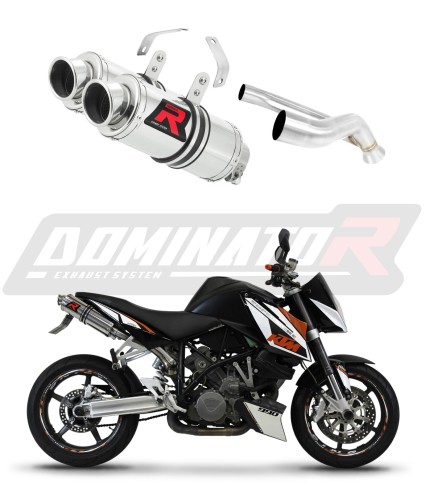 escape silenciador DOMINATOR GP1 compatible con la motocicleta KTM 990 SUPER Duke 2005  2013 8