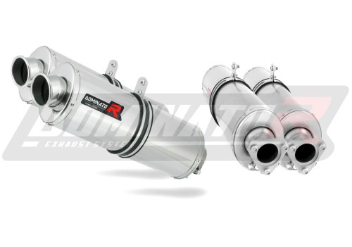 escape silenciador DOMINATOR oval compatible con la motocicleta KTM 950 SE Super Enduro R  3