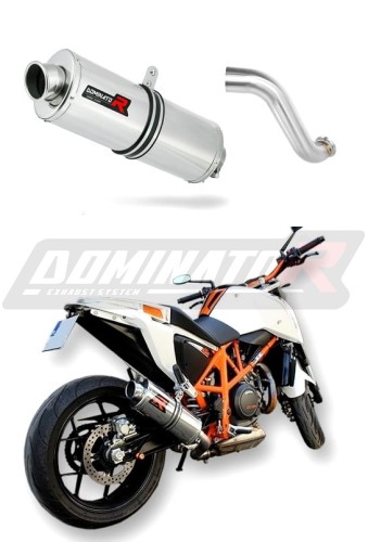 exhaust muffler DOMINATOR OV fits to KTM 690 Duke 2012  2018 5