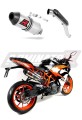 escape silenciador DOMINATOR HP3 compatible con la motocicleta KTM RC 390 2017  2020 5