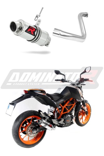 exhaust muffler DOMINATOR GP1 fits the motorcycle KTM 390 Duke 2013   2016 5