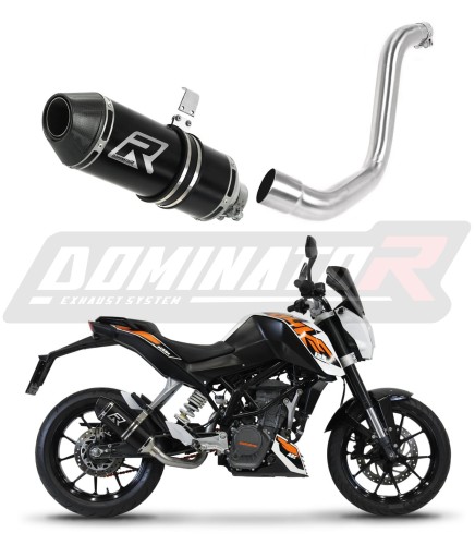 KTM 125 Duke 2012 - 2016 wydech Tłumik HP3 BLACK + dB killer medium