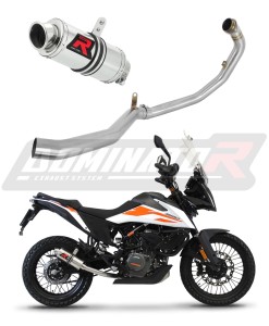 KTM 390 Adventure 2020 - 2024 Full Exhaust System Collector Silencer GP1 + dB killer medium